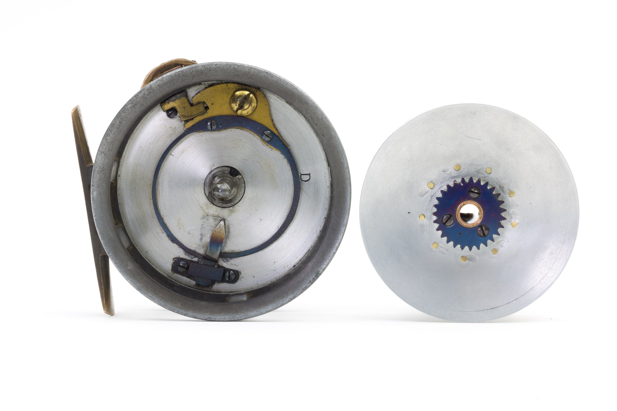 caged fly reel Dingley / J.J.S. Walker - 3 1/2" Fly Reel - Caged Spool