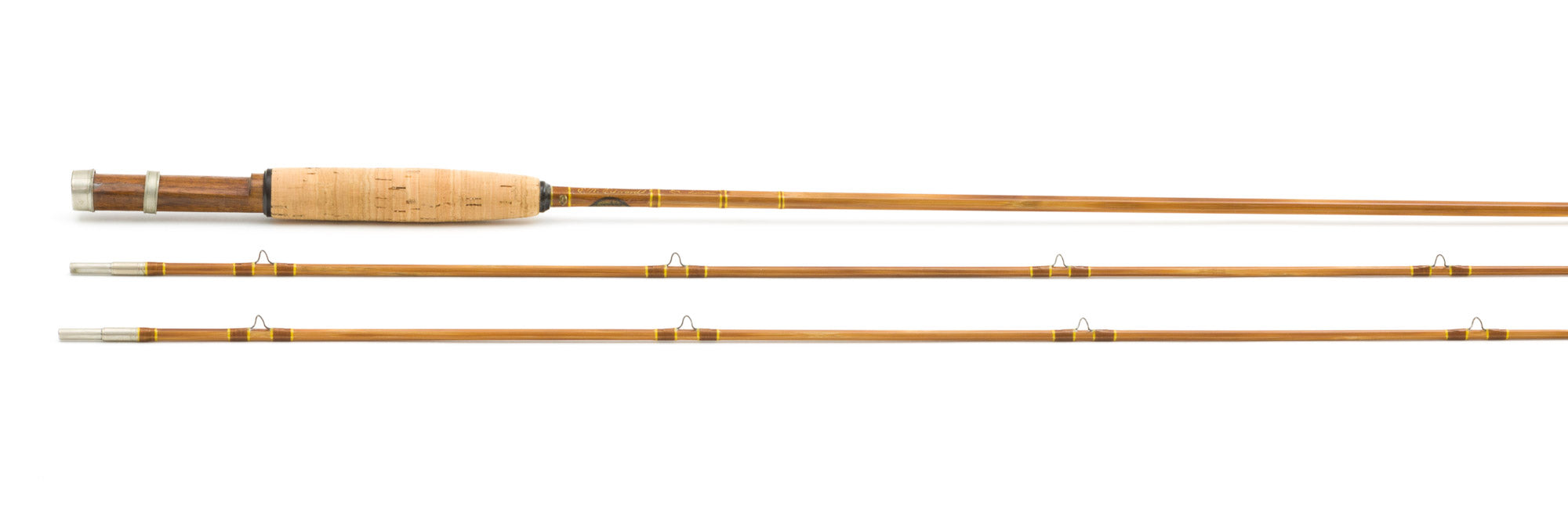 abbey and imbrie bamboo fly fishing rod Edwards, E.W. - De Luxe 7' 2/2 Bamboo Rod - Signed! (A&I)