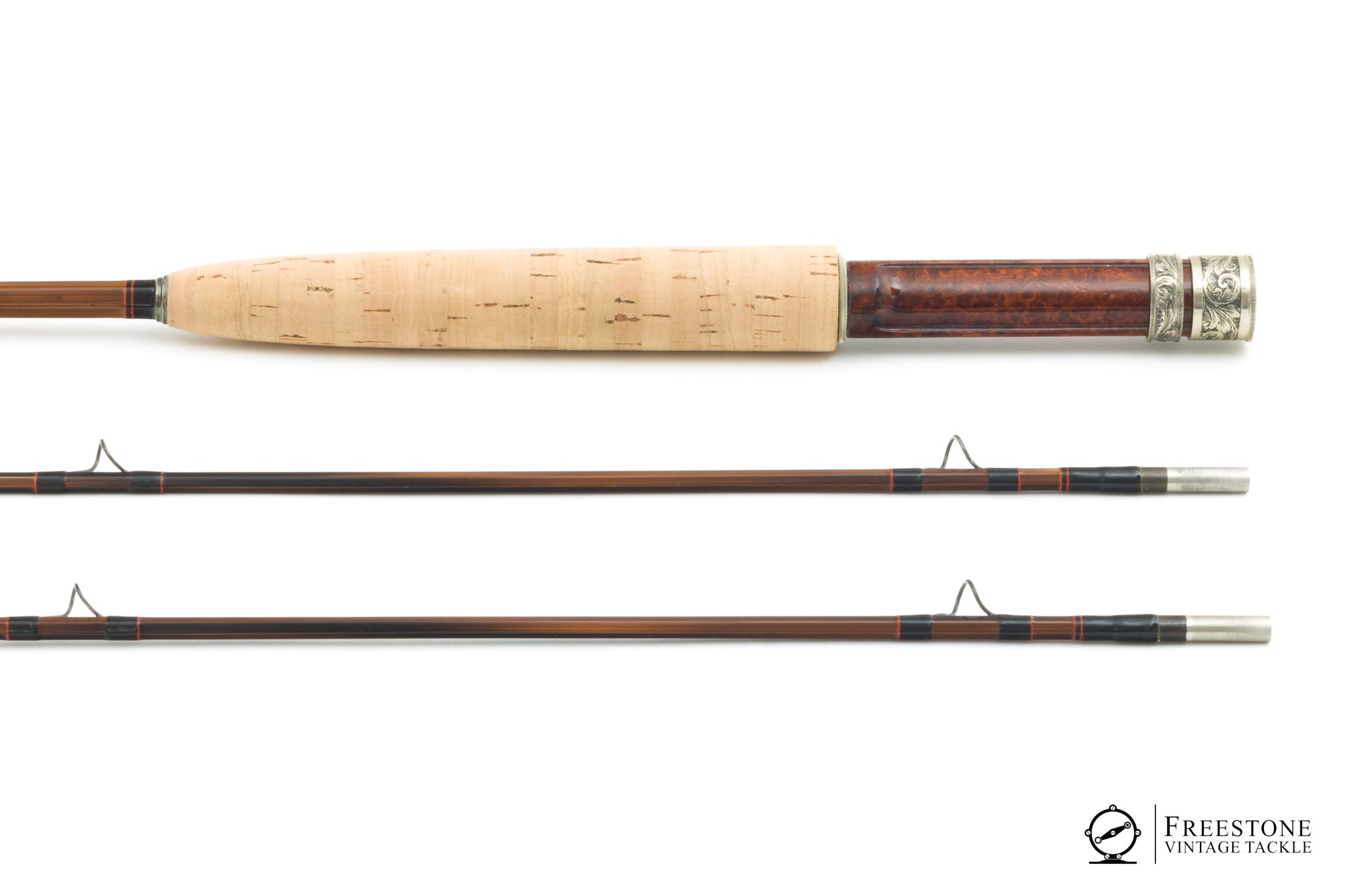 French, Paul - 7' 2/2 4wt Bamboo Rod - Freestone Vintage Tackle