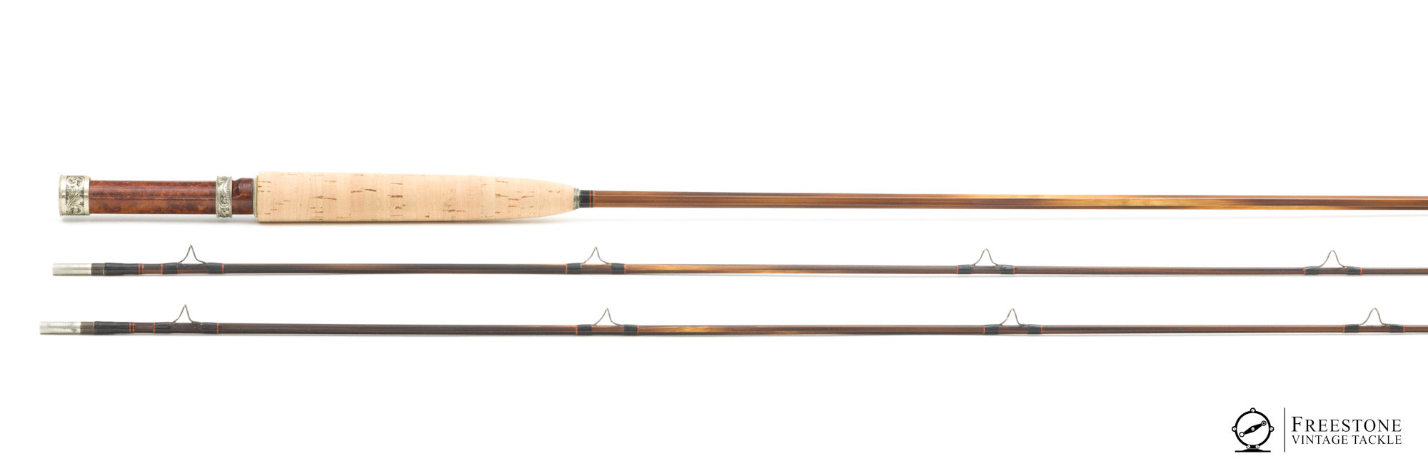 French, Paul - 7' 2/2 4wt Bamboo Rod - Freestone Vintage Tackle