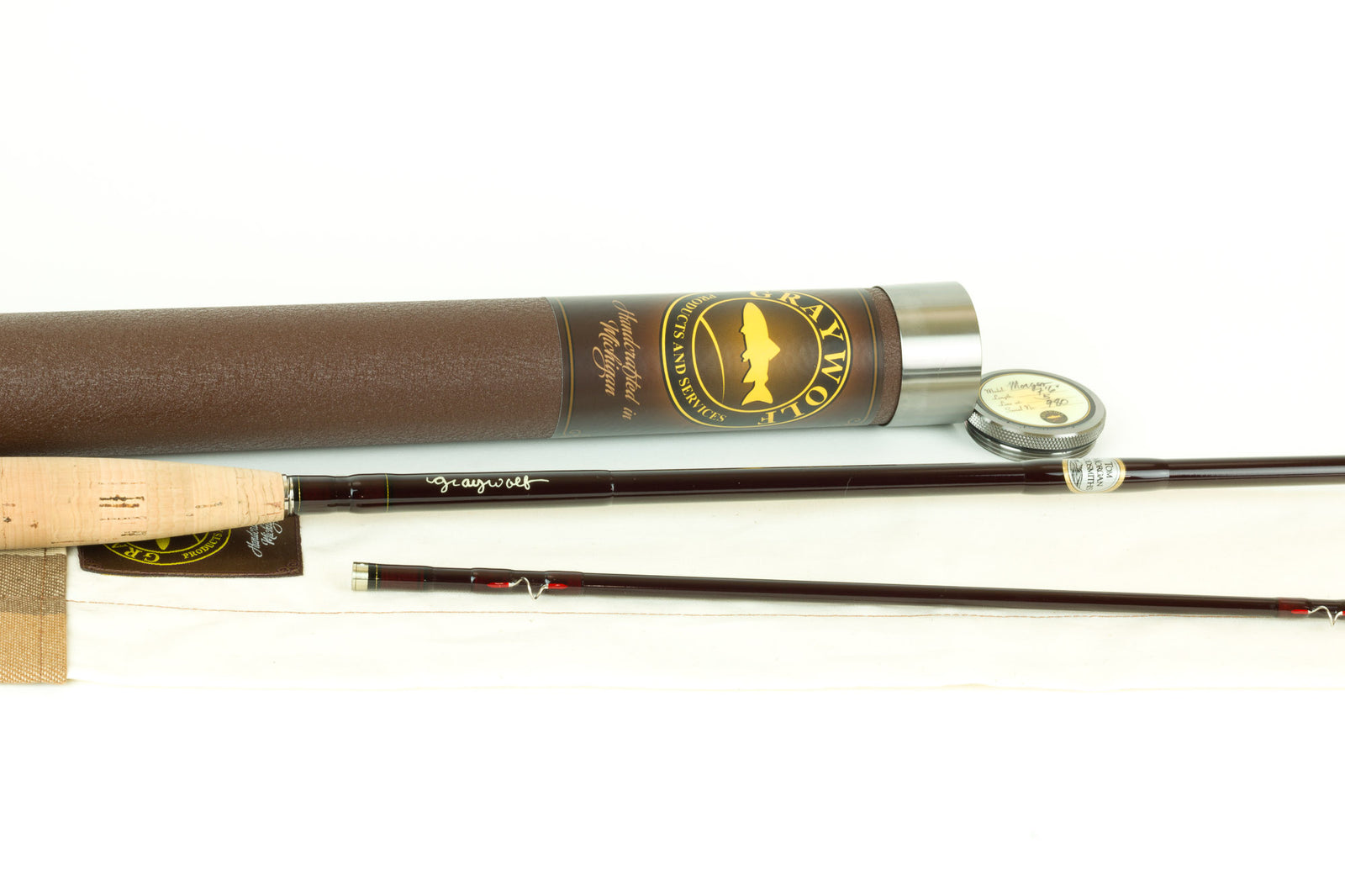 Graywolf / Tom Morgan Rodsmiths - 7'6" 5wt Fiberglass Fly Rod