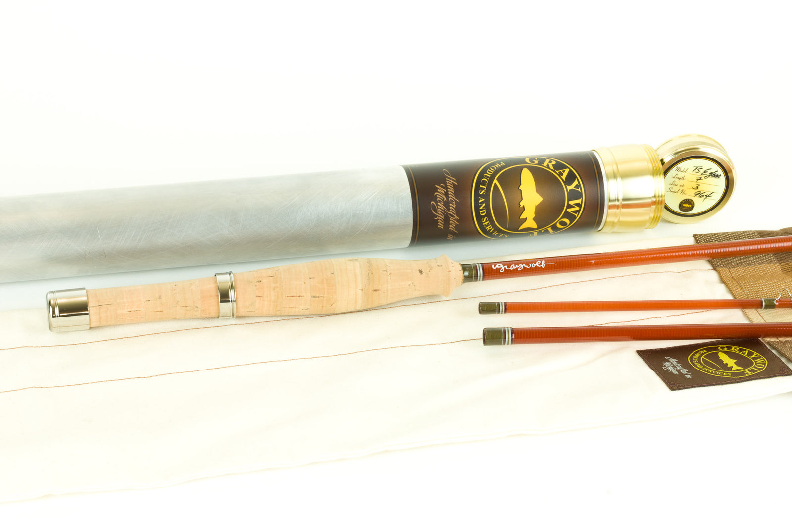 Graywolf Rods - 7' 3wt Fiberglass Fly Rod