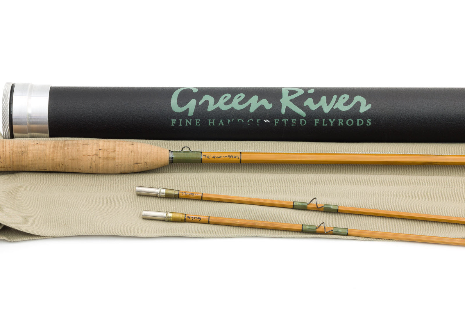 Green River Rods - 7'6" 2/2 4wt Bamboo Fly Rod