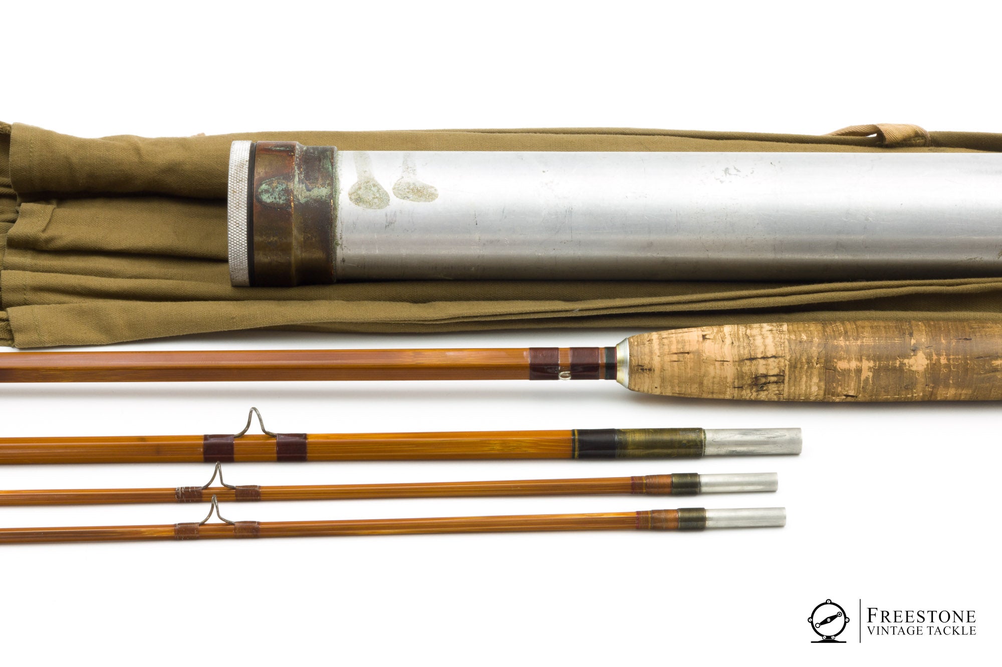 Halstead, G.H. - 9' 3/2 Bamboo Salmon Rod