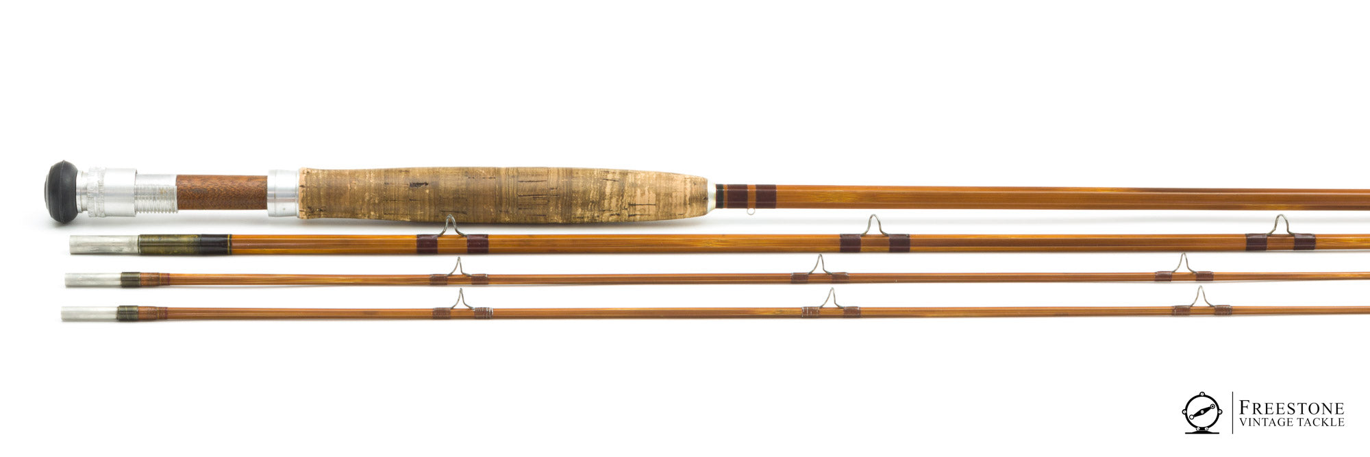 Halstead, G.H. - 9' 3/2 Bamboo Salmon Rod - Freestone Vintage Tackle