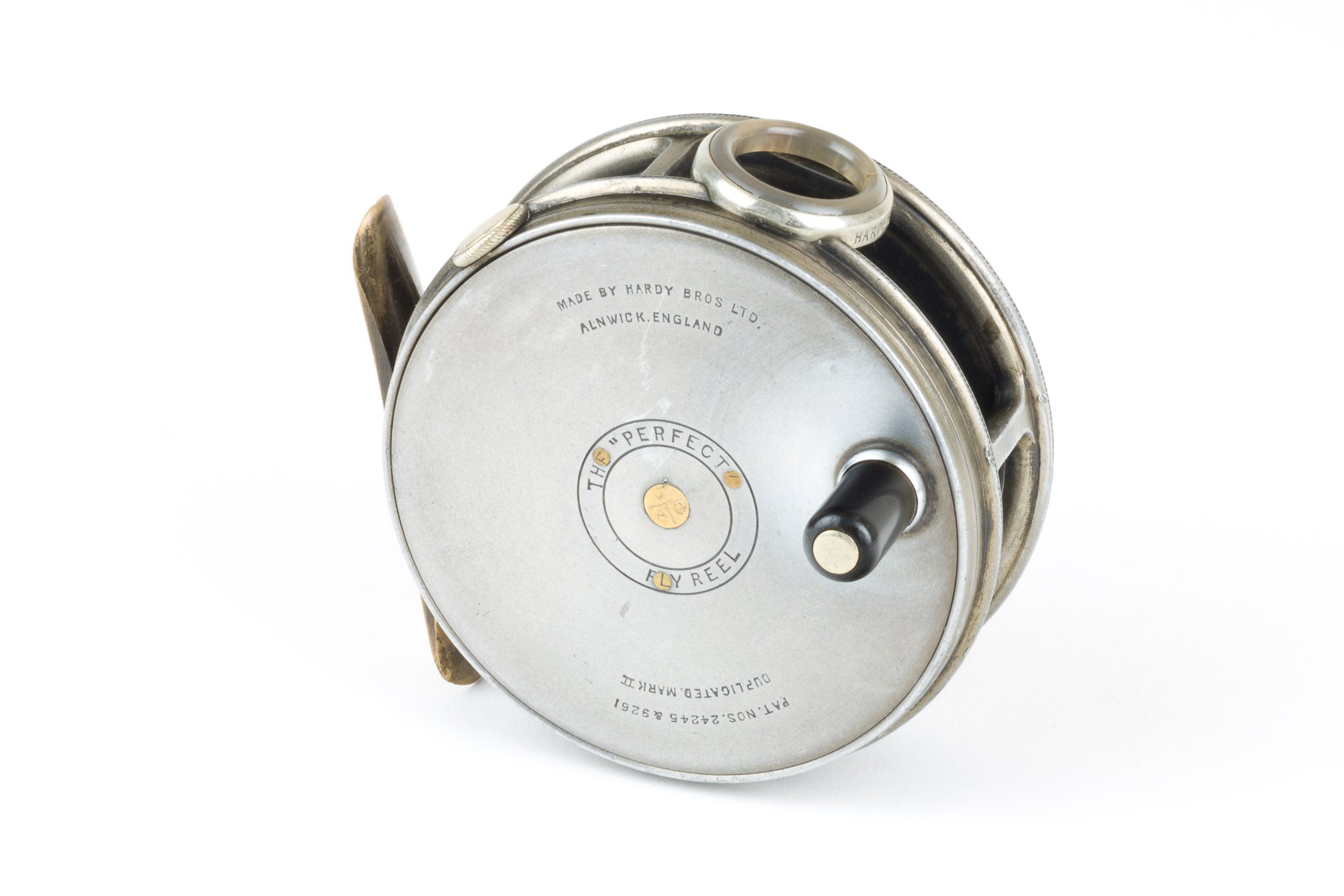 antique hardy perfect fly reel 1912 2 7/8 in / Left time classic Vintage Hardy Perfect Fly Reel