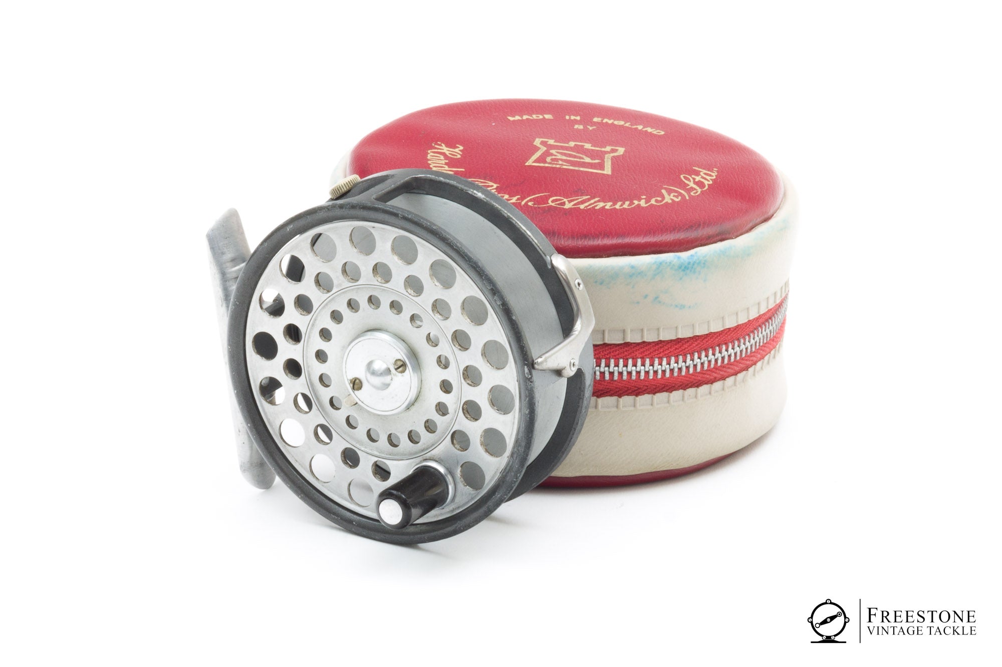 Hardy - Featherweight Fly Reel - L-shaped Lineguard, Half Ribbed Foot