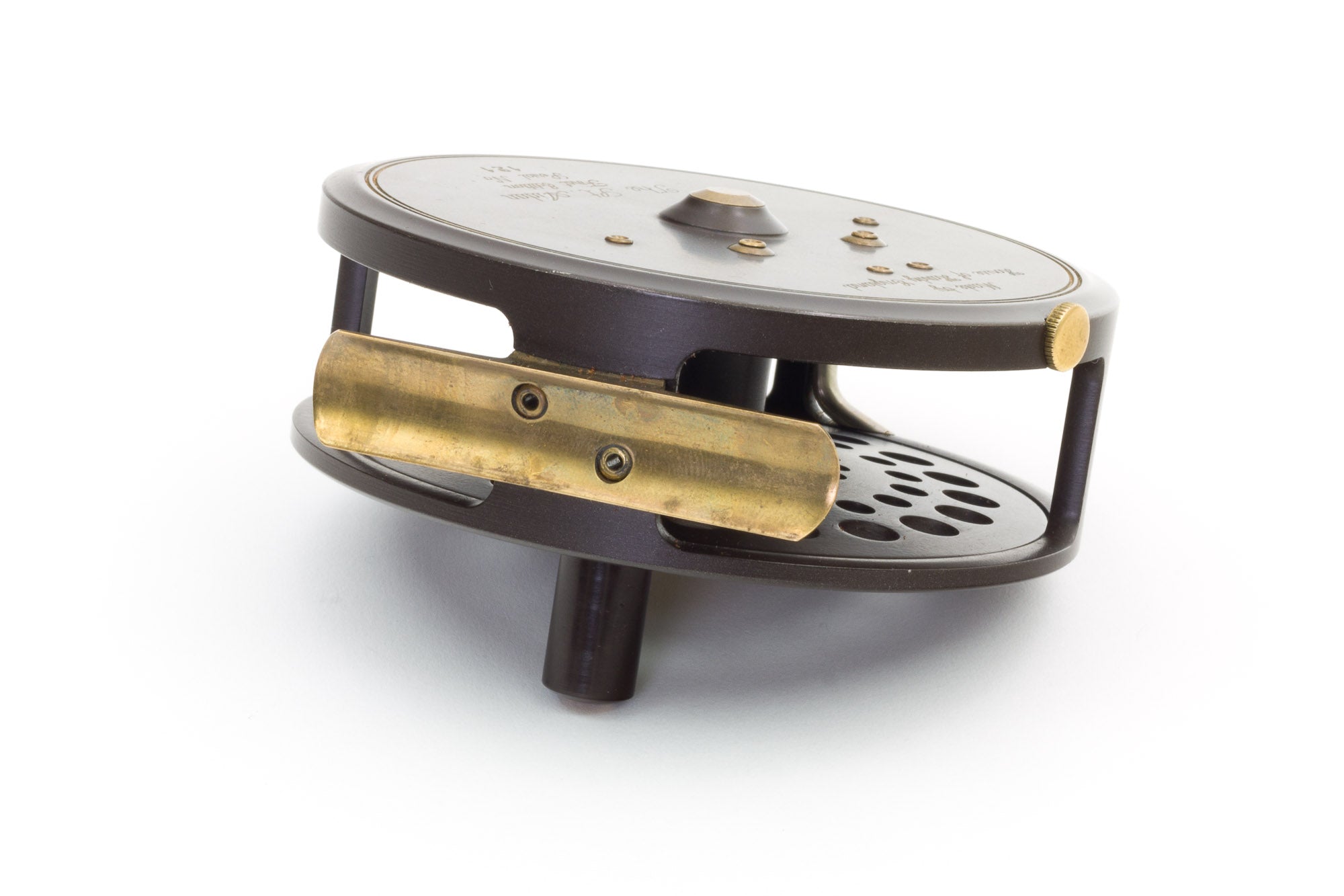 Hardy - Golden St. Aidan Fly Reel w/ Spare Spool - 1st Run