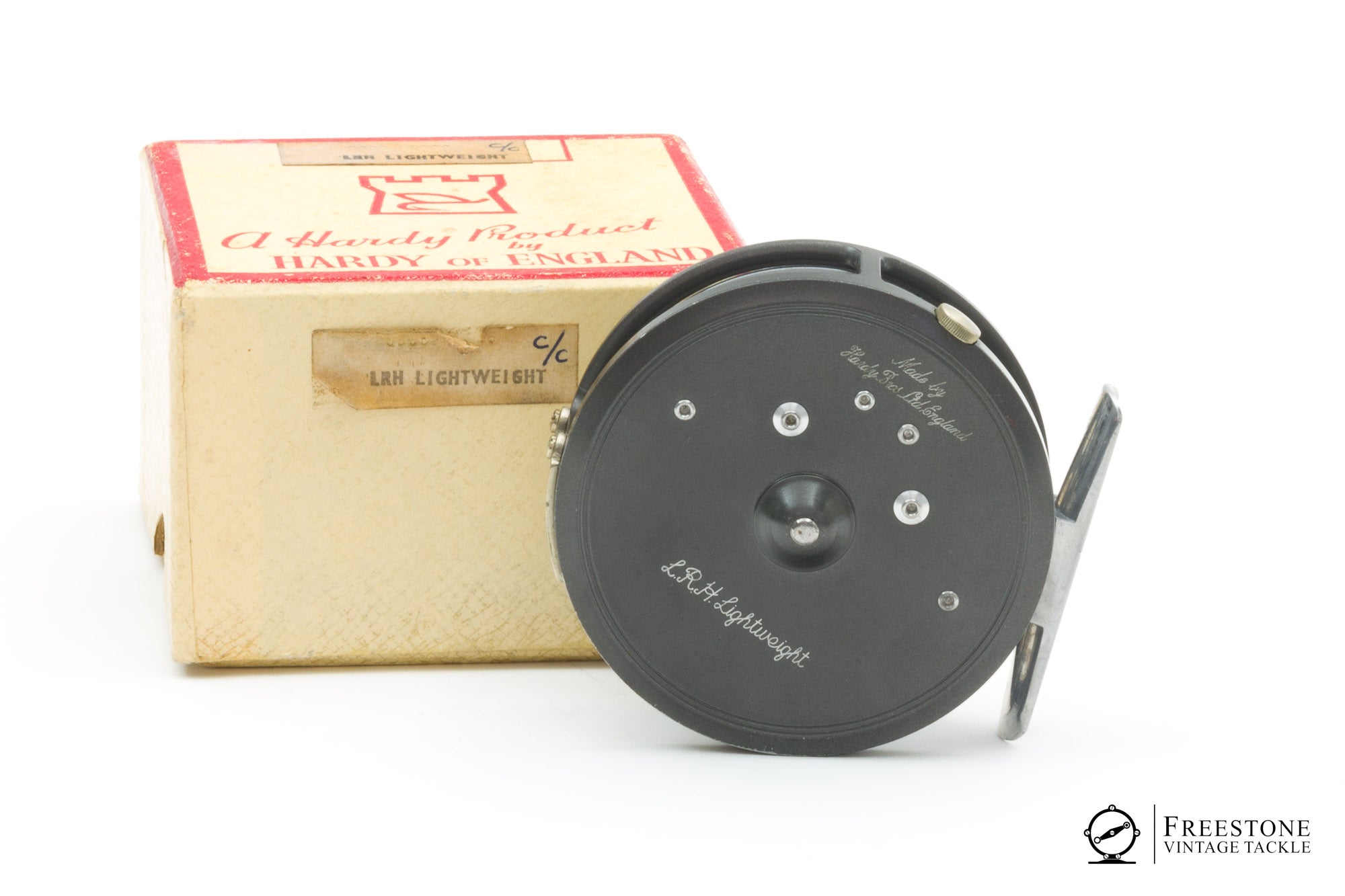 Hardy - L.R.H. Lightweight Fly Reel w/ Box - Freestone Vintage Tackle