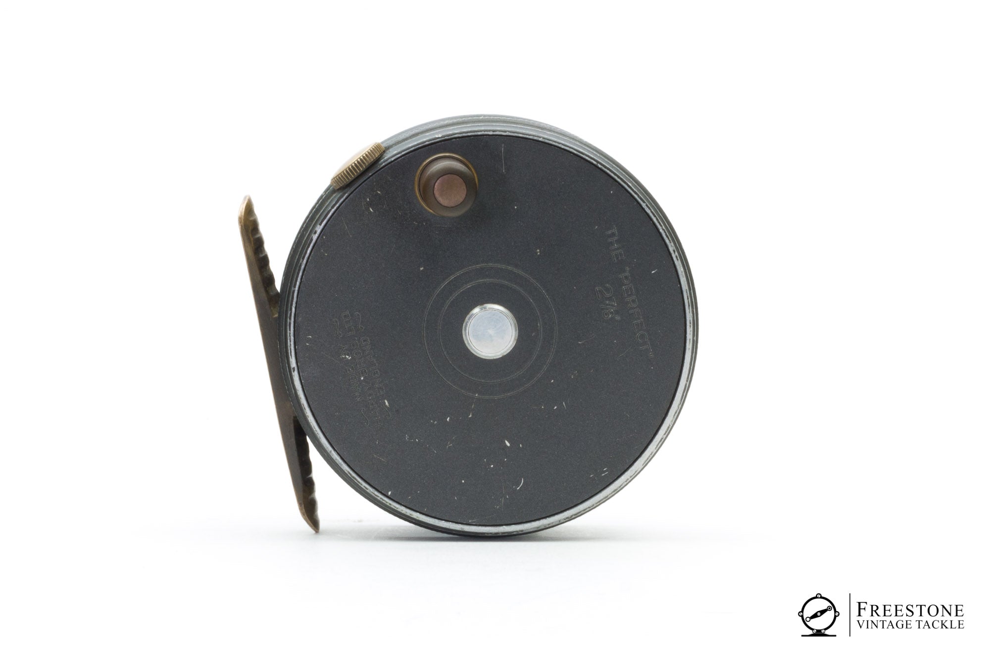 1950s fly reel Meek - No. 55 Vintage Aluminum Fishing Reel: Collectible