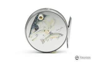 Hardy - Perfect 3 1/8" Widespool Fly Reel - Charles Jardine Brook Trout Graphic