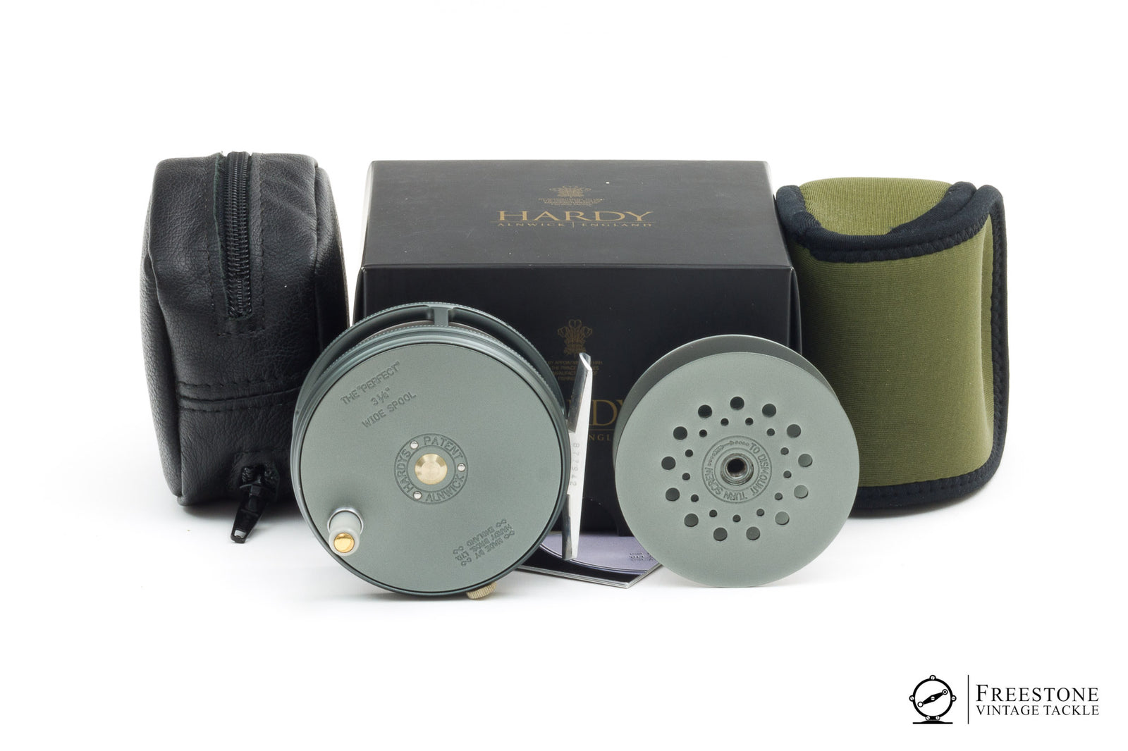 Hardy - Perfect 3 1/8" Widespool Fly Reel w/ Spare Spool