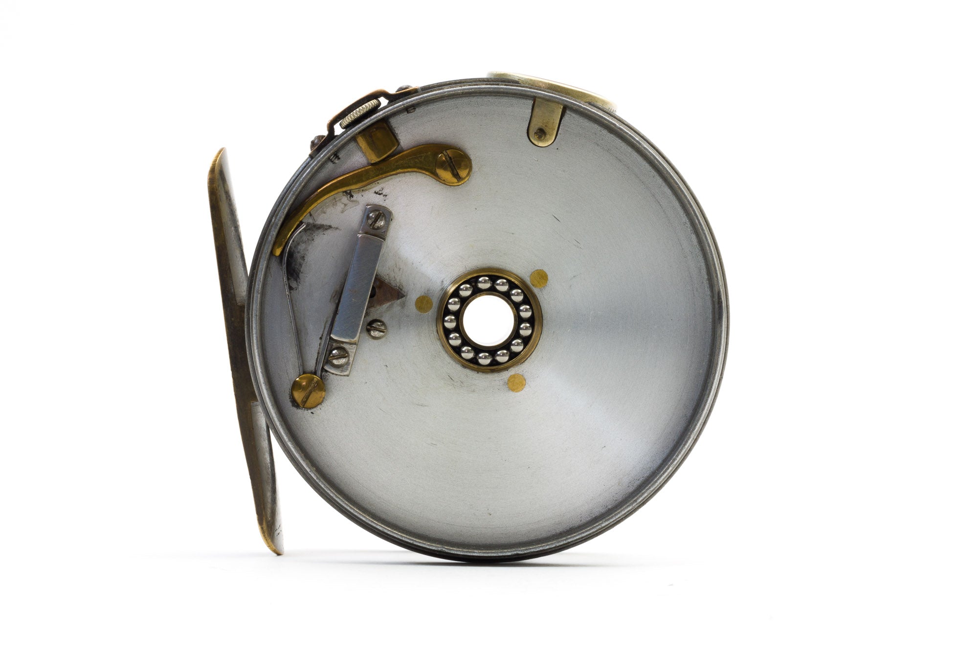 Hardy - Perfect 3 3/8 Fly Reel - 1912 Check w/ Red Agate - FSVT