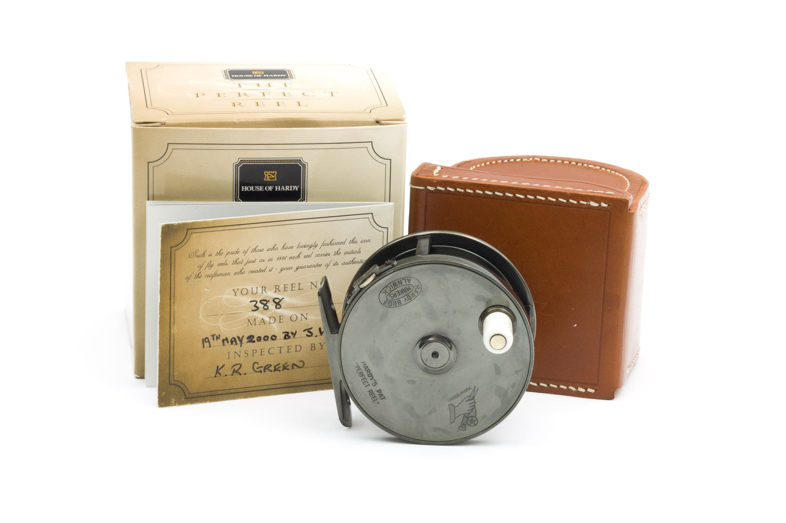 Hardy - Perfect 3" All Brass Fly Reel - Reproduction