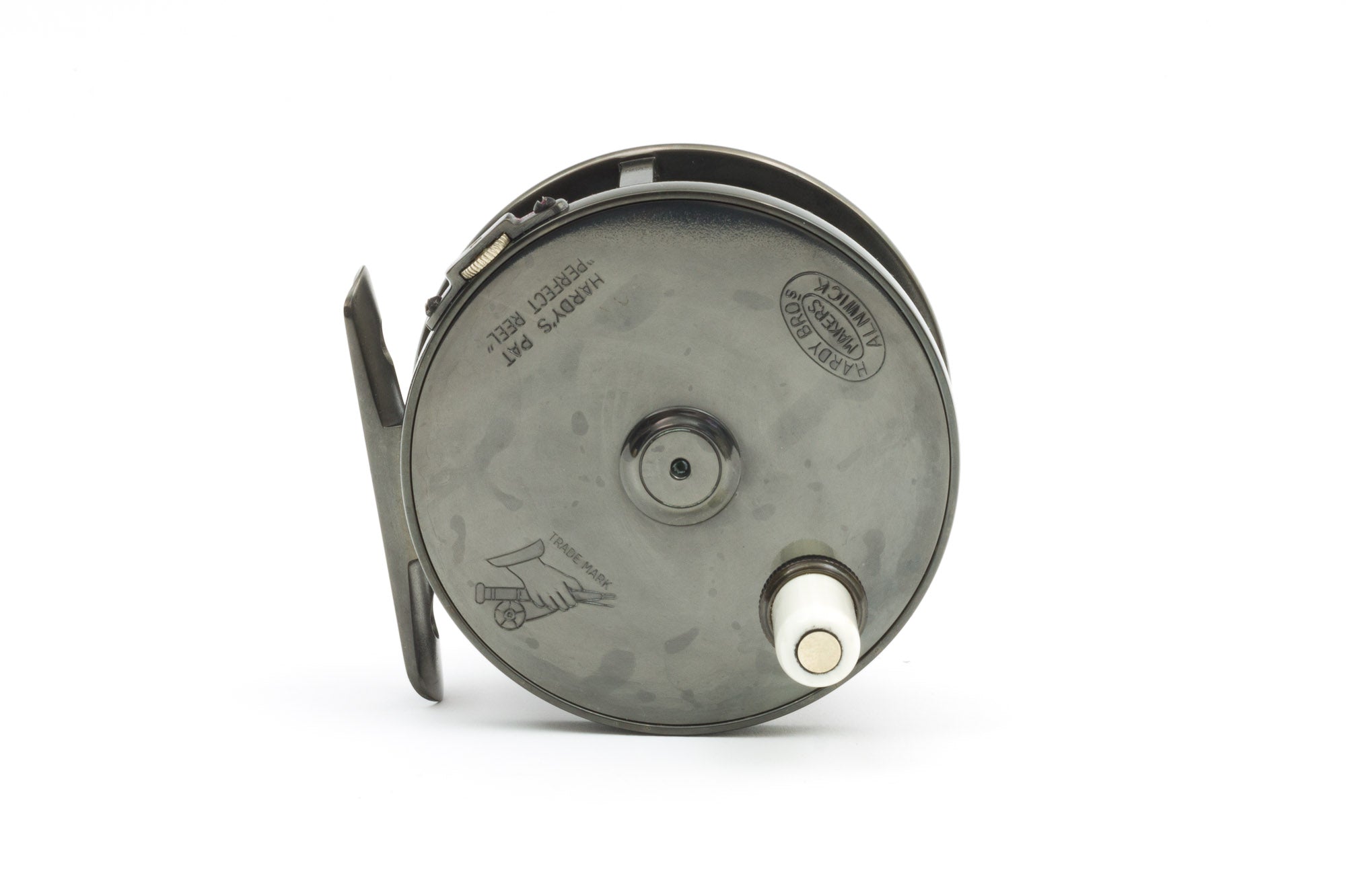 brass fly reel Hardy - Perfect 3" All Brass Fly Reel - Reproduction