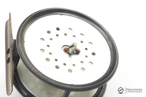 Hardy - Special Perfect 3 1/4" Fly Reel - 1906 check w/ Block Case