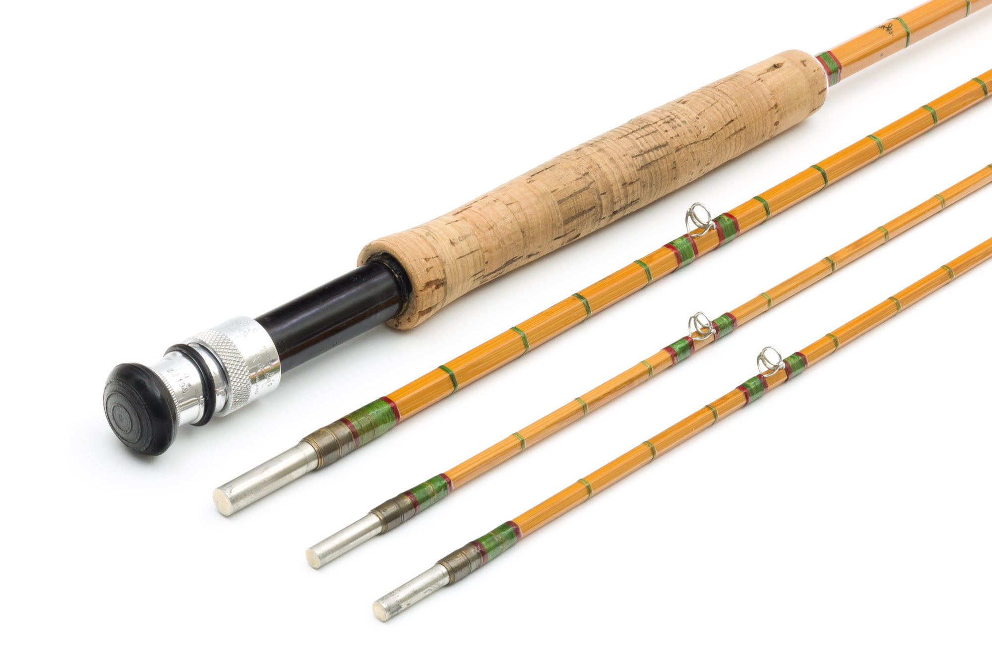 bamboo fishing cane pole Hardy - The "Neill", 9' 3/2, 7-8wt Bamboo Rod
