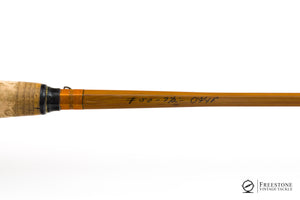 Heddon - Deluxe Featherweight President #50 - 7'6" 0 3/4F 2/2 Bamboo Rod