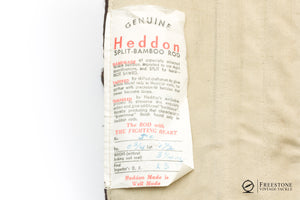 Heddon - Deluxe Featherweight President #50 - 7'6" 0 3/4F 2/2 Bamboo Rod
