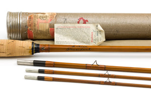 Heddon - Model #50 Deluxe President, 8' 3/2 5wt Bamboo Rod - 1 3/4F