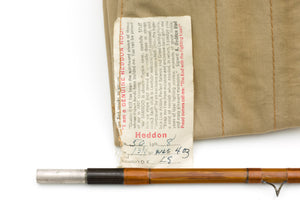 Heddon - Model #50 Deluxe President, 8' 3/2 5wt Bamboo Rod - 1 3/4F