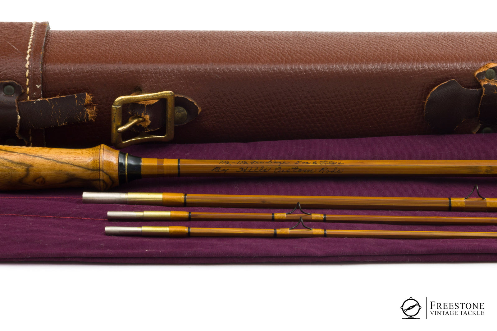 Hills, Bernard - 7'6" 3/2 1 1/2F (Heddon #60) Bamboo Rod