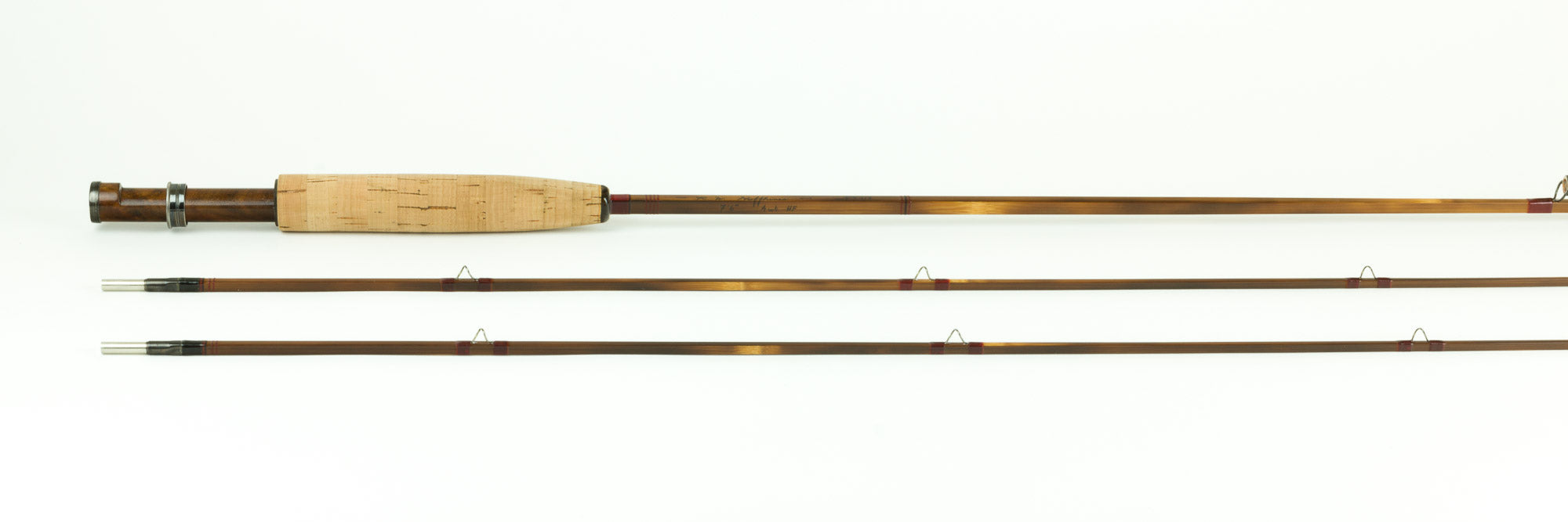 Northland Bamboo Rods #2 7’6” Northland Bamboo Fly Fishing Rod #2 7.5 ft Vintage