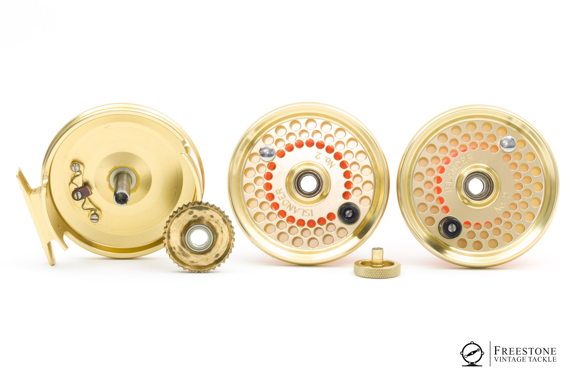 Islander - No. 2 Fly Reel w/ Spare Spool - Freestone Vintage Tackle Islander - No. 2 Fly Reel w/ Spare Spool - Freestone Vintage Tackle