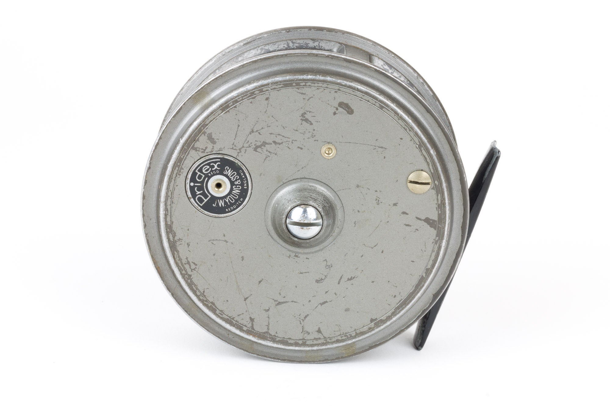 VINTAGE FLY FISHING REEL PRIDEX J.W. YOUNG & SONS - good unboxed - salmon,  trout