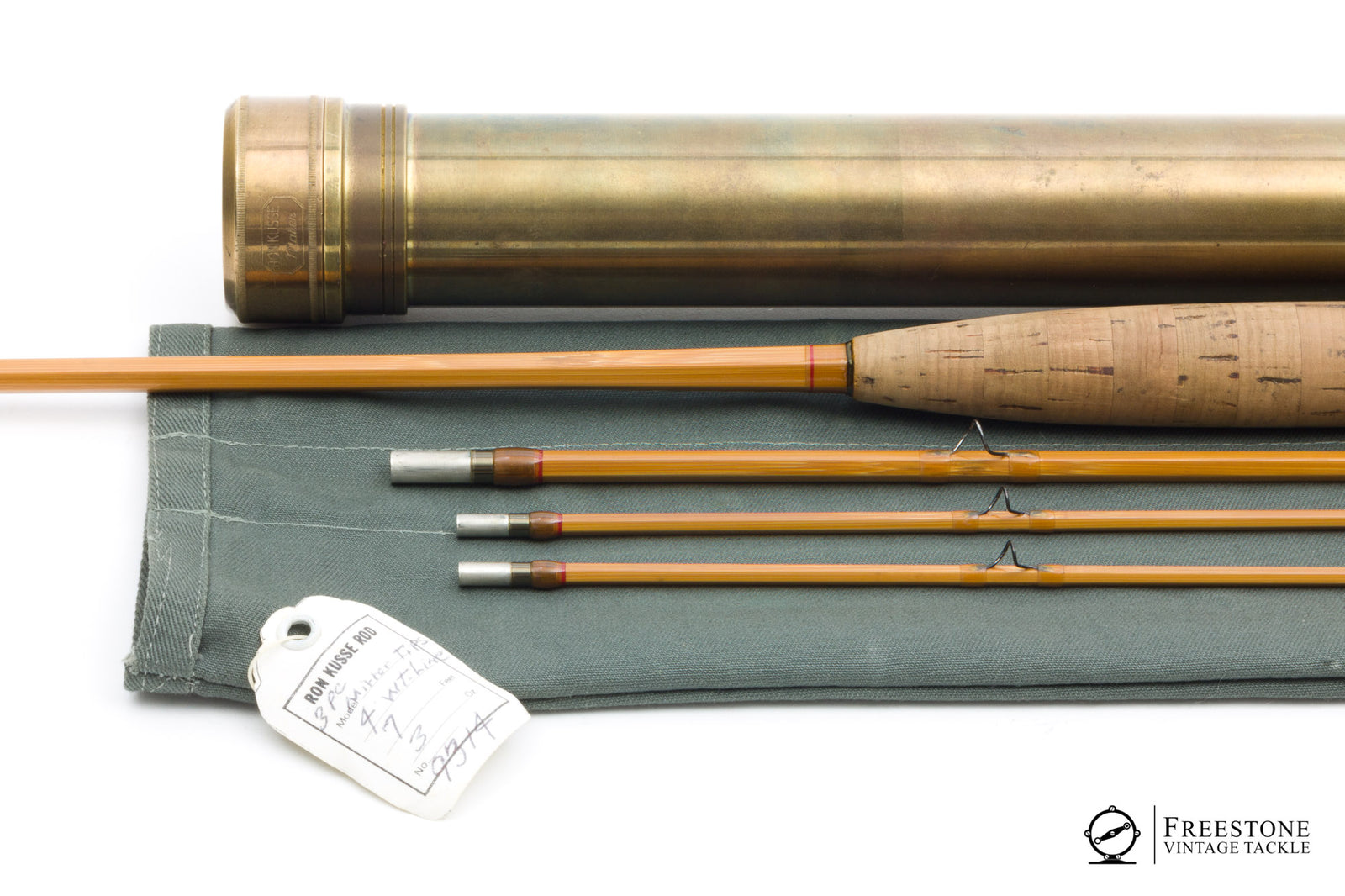 Kusse, Ron - 7' 3/2 4wt "Mirror Tips" Bamboo Rod