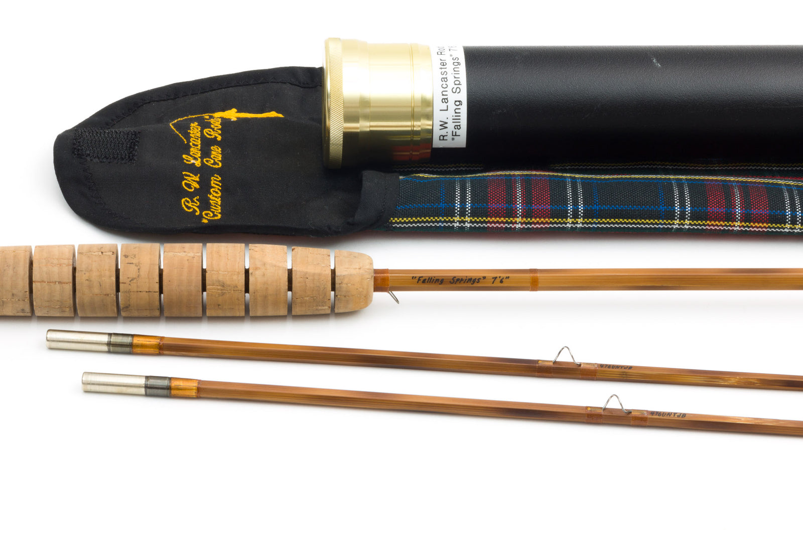Lancaster, R.W. - 7'6" "Falling Springs" 2/2 4wt Bamboo Fly Rod
