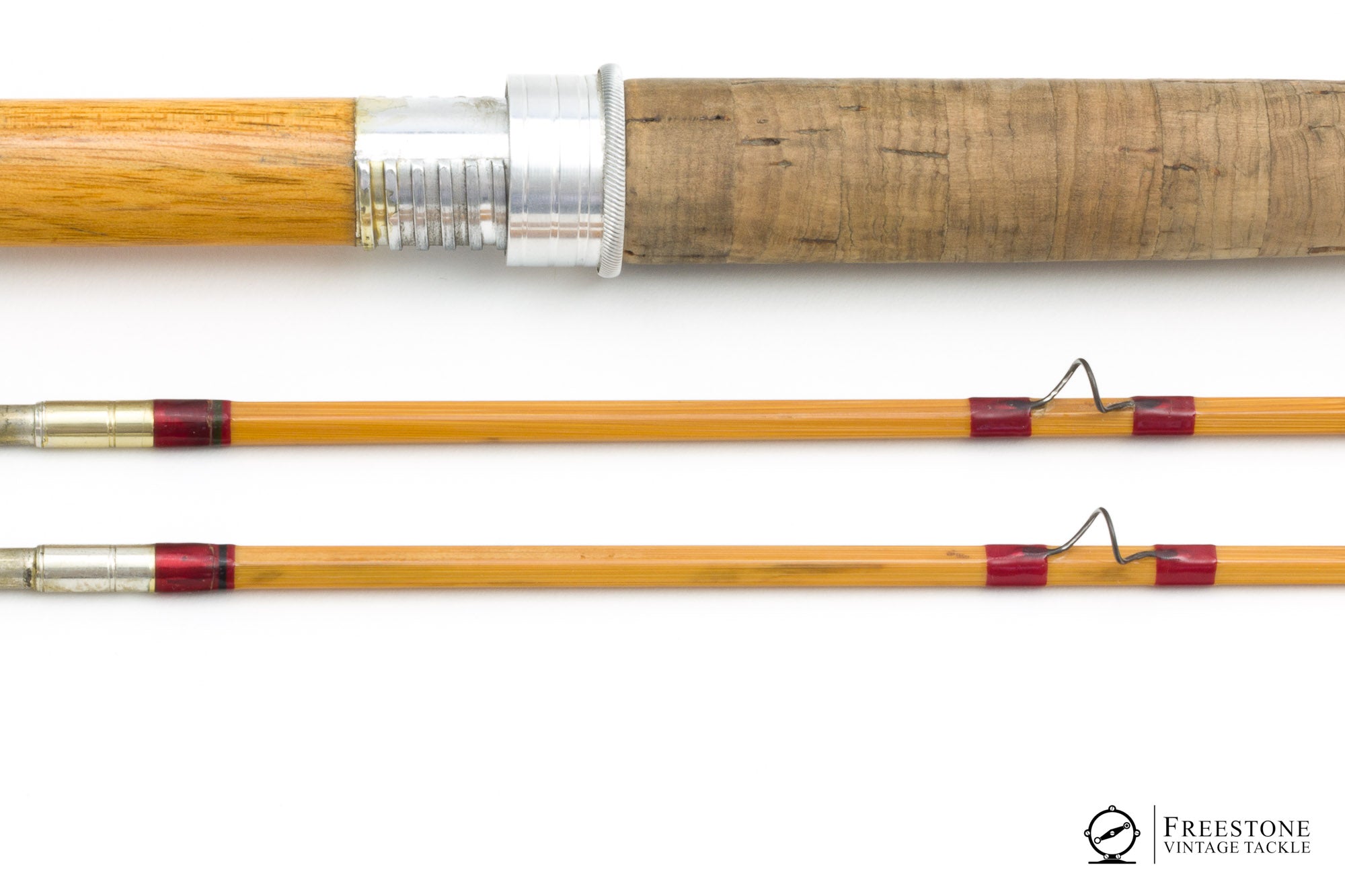 カヌー専用Y.Kitahara Fly Fishing Ｂamboo Rod Leonard, H.L. - Model 39, 7'6
