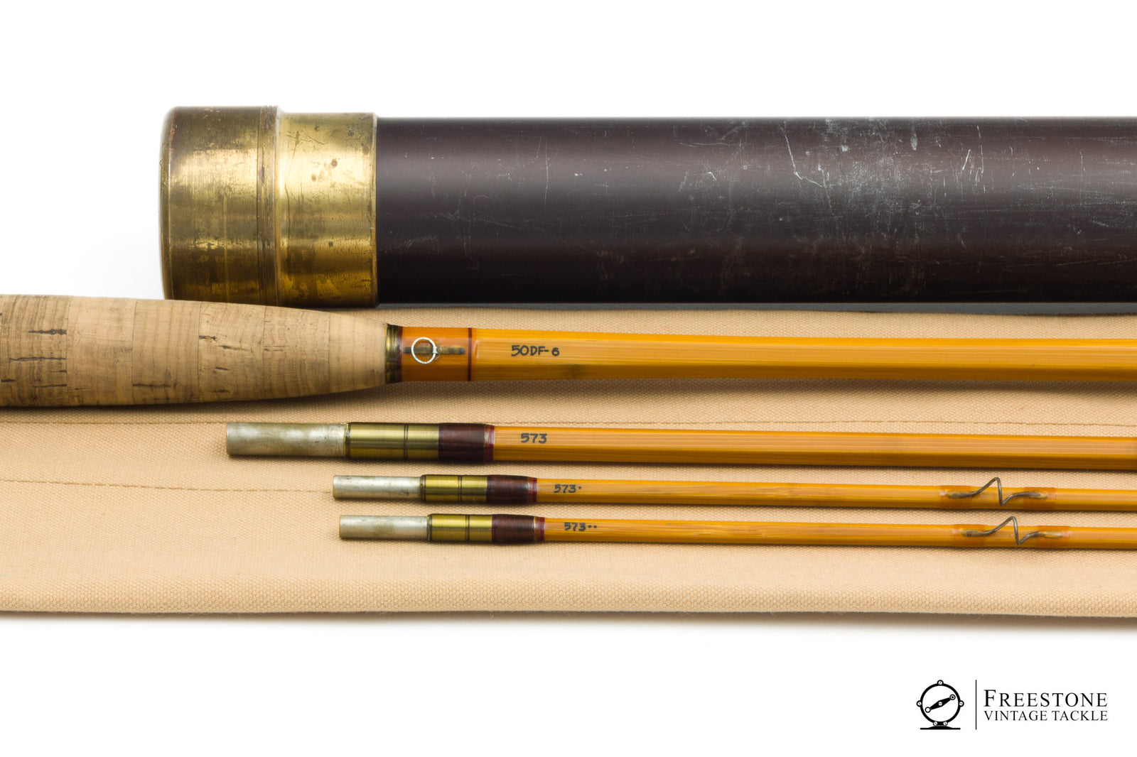 Leonard, H.L. - Model 50DF-6, 8' 3/2 6wt Bamboo Rod