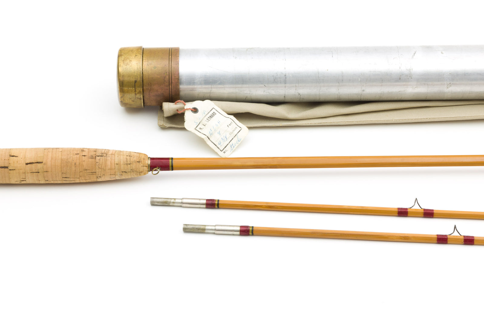 Leonard, H.L. - Model 66H, 8' 5wt, 2pc Bamboo Fly Rod - Pre-fire