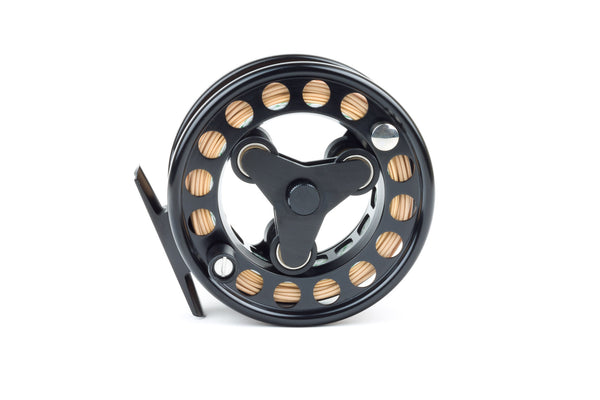 danielsson 2w fly reel Loop - Traditional 2 handed and easier two Color:Pink/ Yellow Belly Rooster Top Water VTG / Antique -