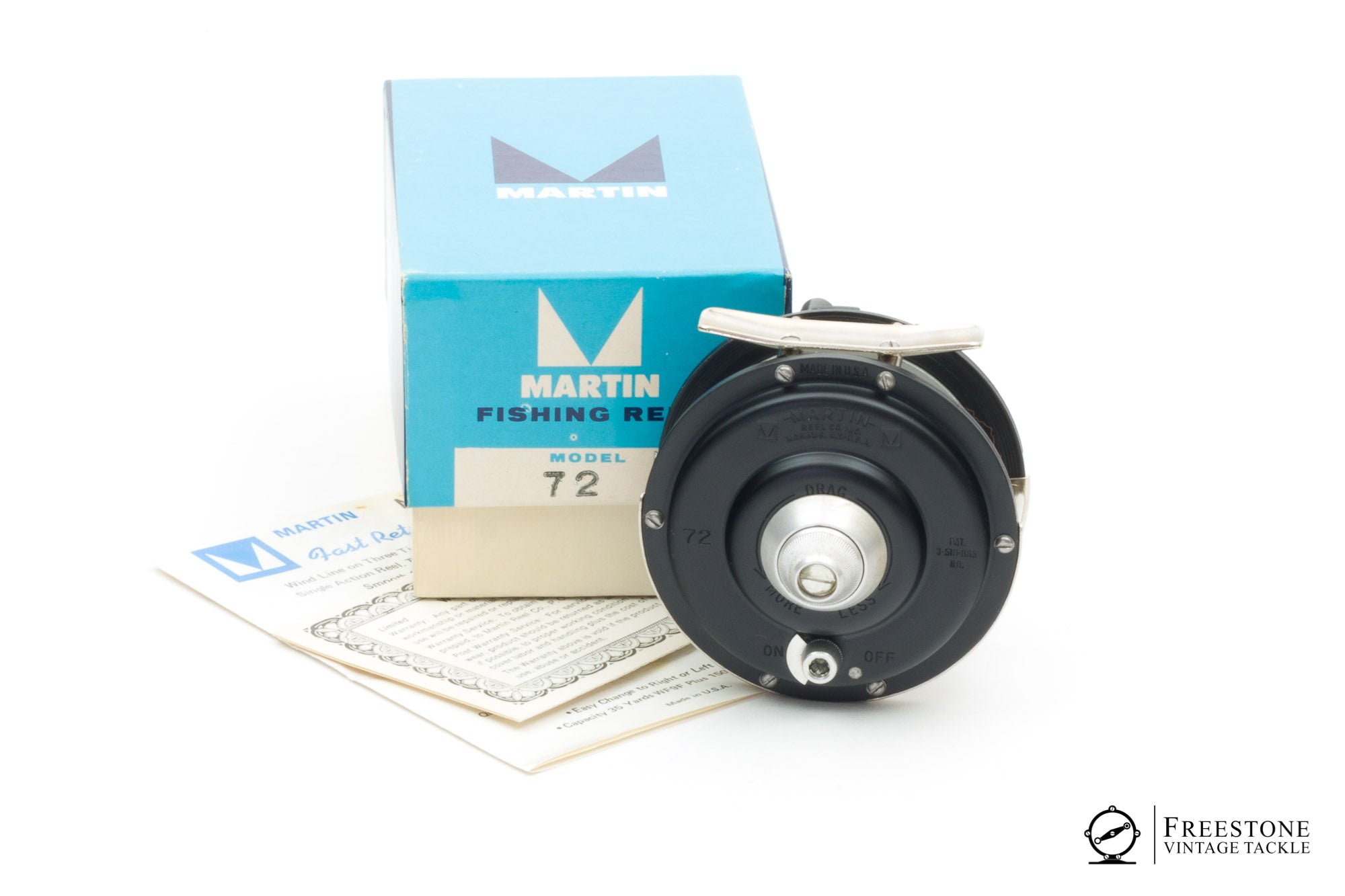 automatic fly reel martin Martin - Model 72 Mulitiplier Fly Reel