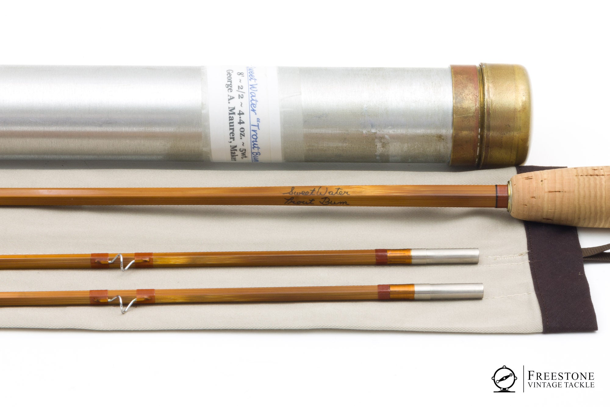 Maurer, George (Sweet Water Rods) - Trout Bum 8' 2/2 5wt Bamboo Rod