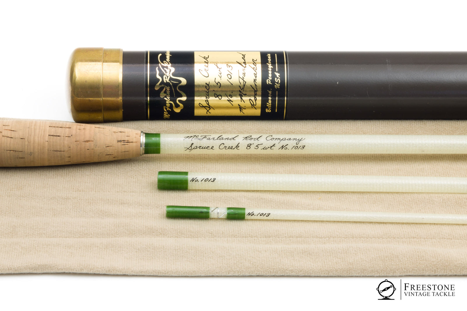 Mcfarland, Mike - 'Spruce Creek', 8' 3-pc 5wt Fiberglass Rod