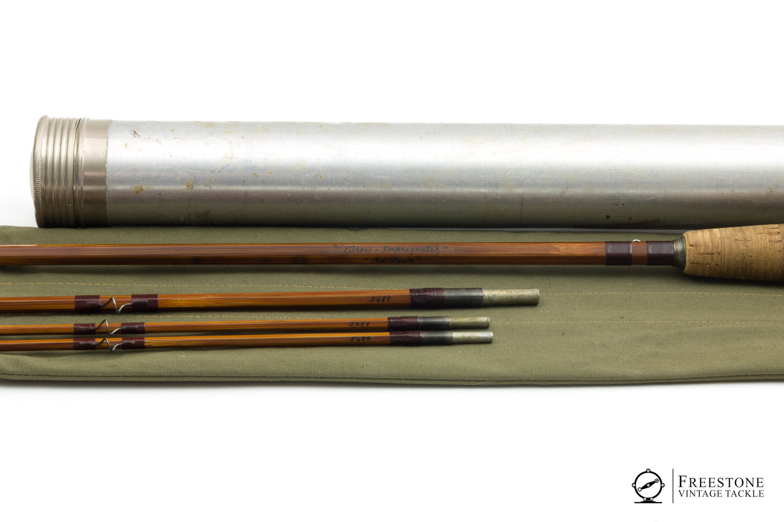 Orvis - Bakelite, 7'6" 3/2 5wt Bamboo Rod