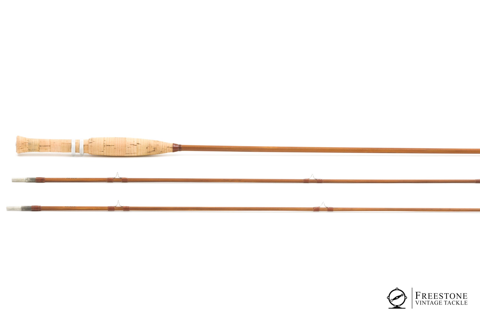 Orvis - Deluxe 6'6 2/2 6wt Bamboo Rod - Freestone Vintage Tackle