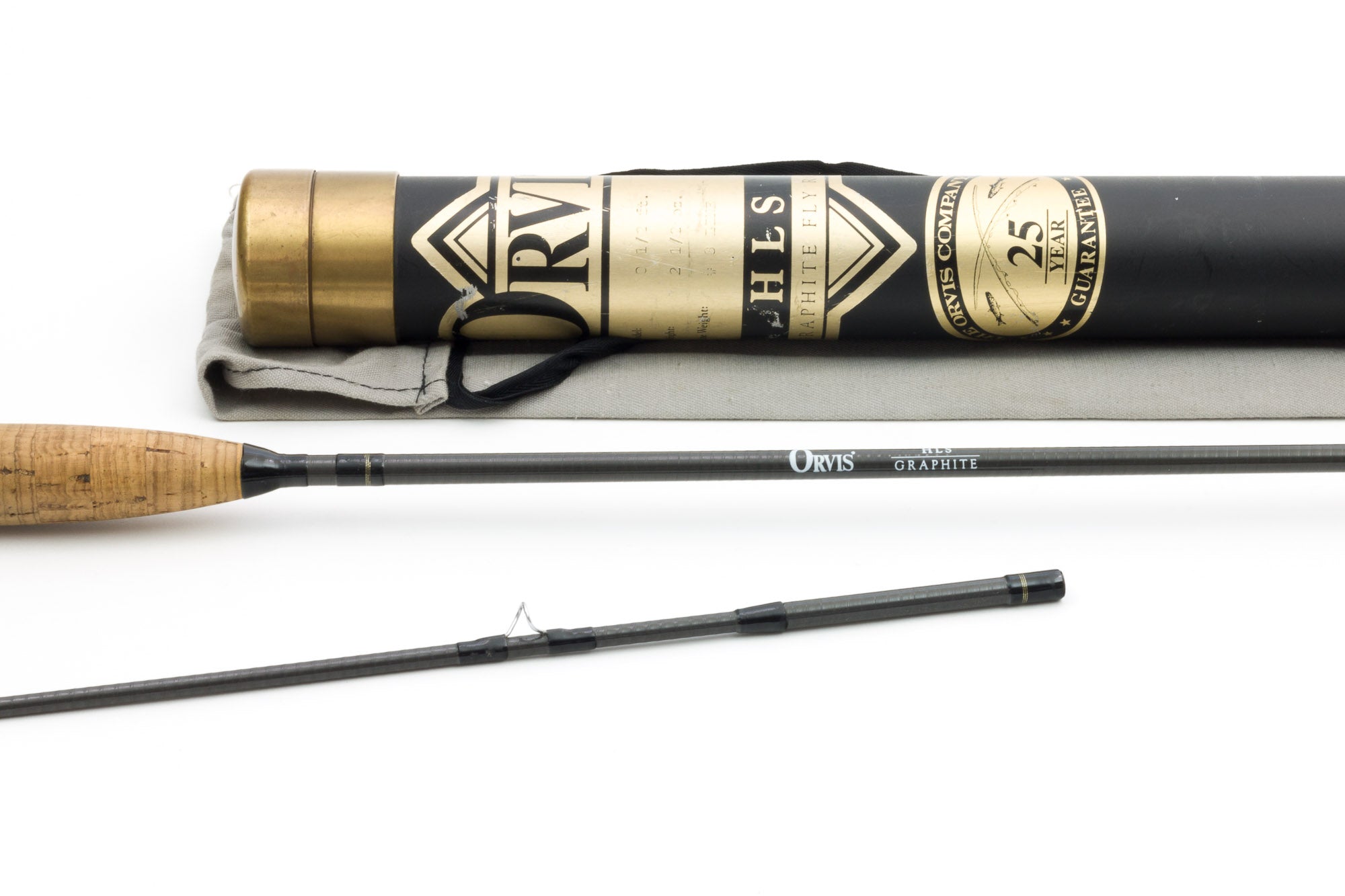 Orvis “Tippet” Graphite Fly Fishing Rod. 7' 6” 3wt. W/ Tube and