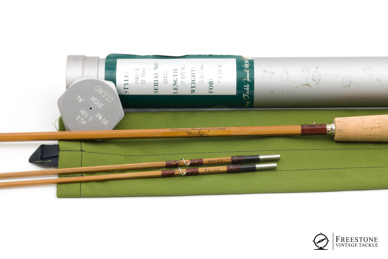 Orvis - Midge 7'6" 2/2 5wt Bamboo Rod