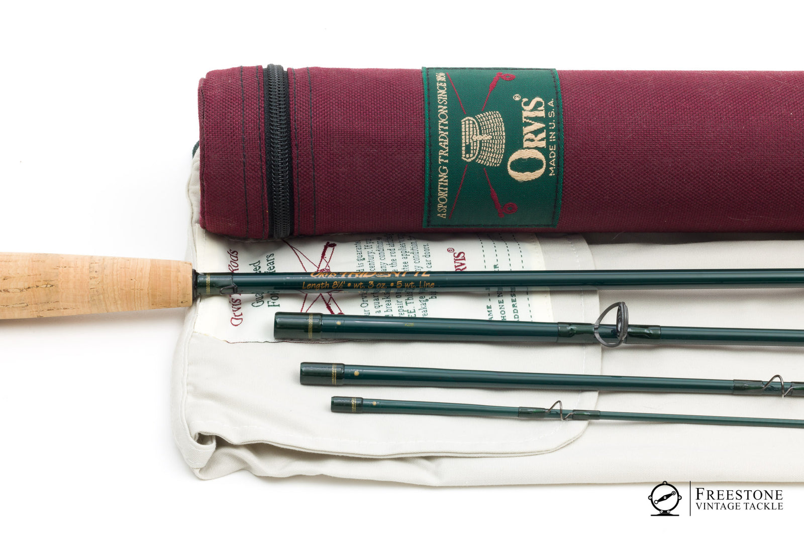 Orvis - Trident Tip Flex 8'6" 4pc 5wt Graphite Rod