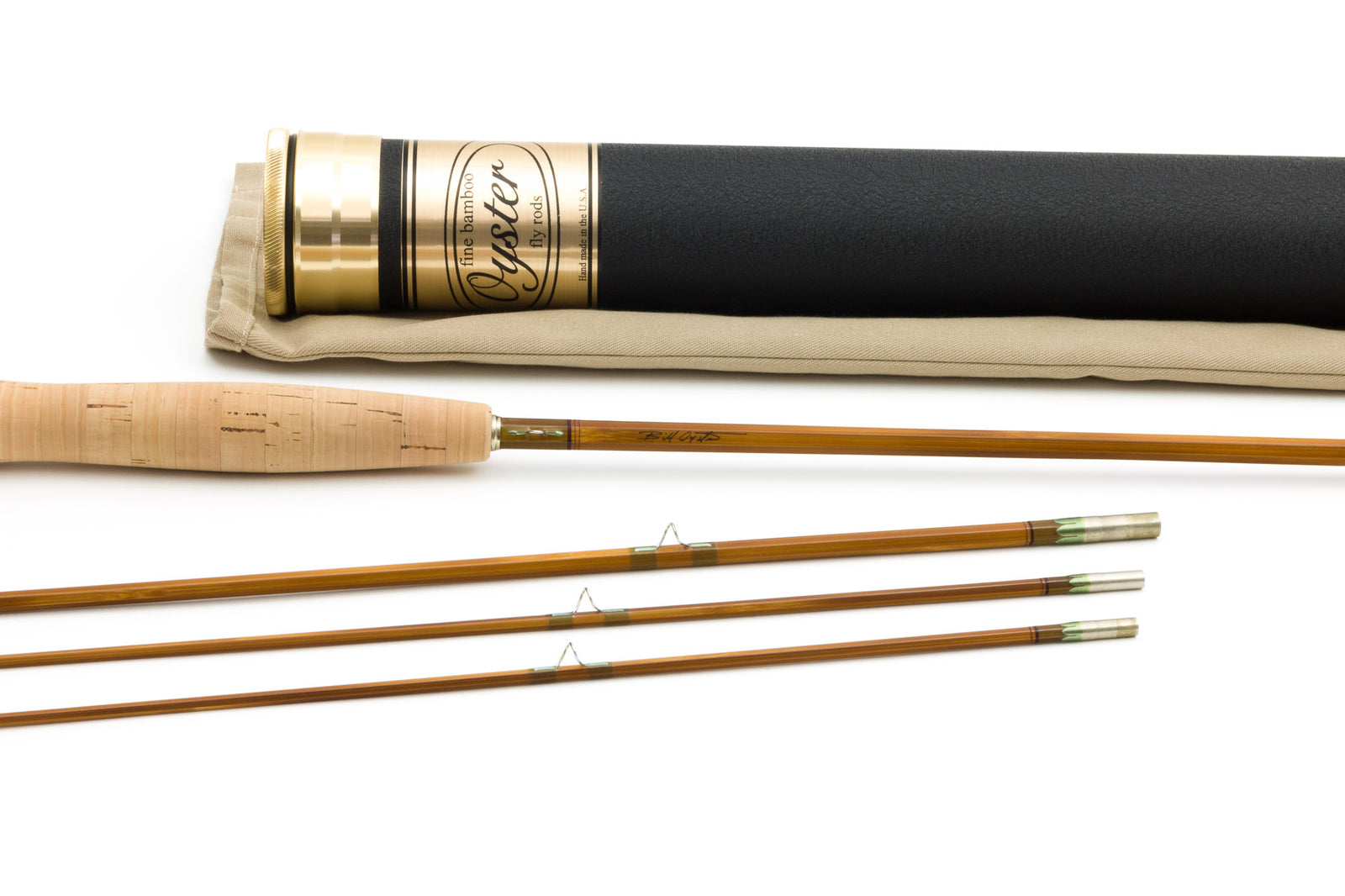 Oyster, Bill - 7'6" 4wt 3/2 Bamboo Fly Rod