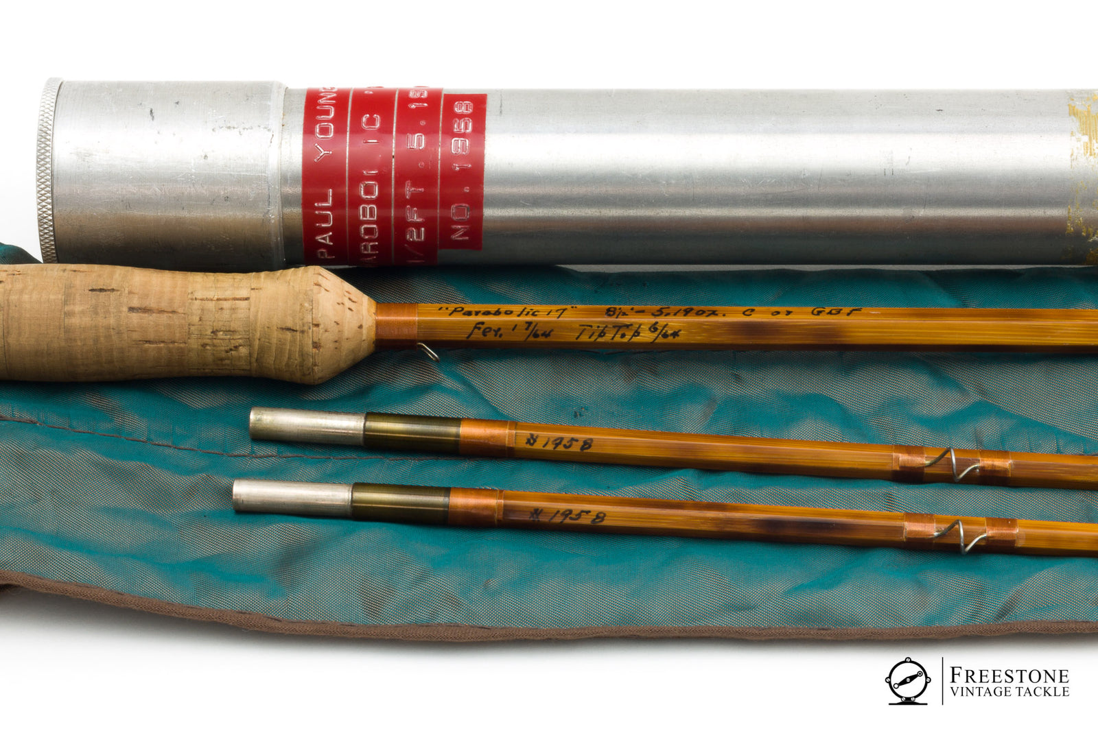 Paul Young - Para 17, 8'6" 2/2 8wt Bamboo Rod