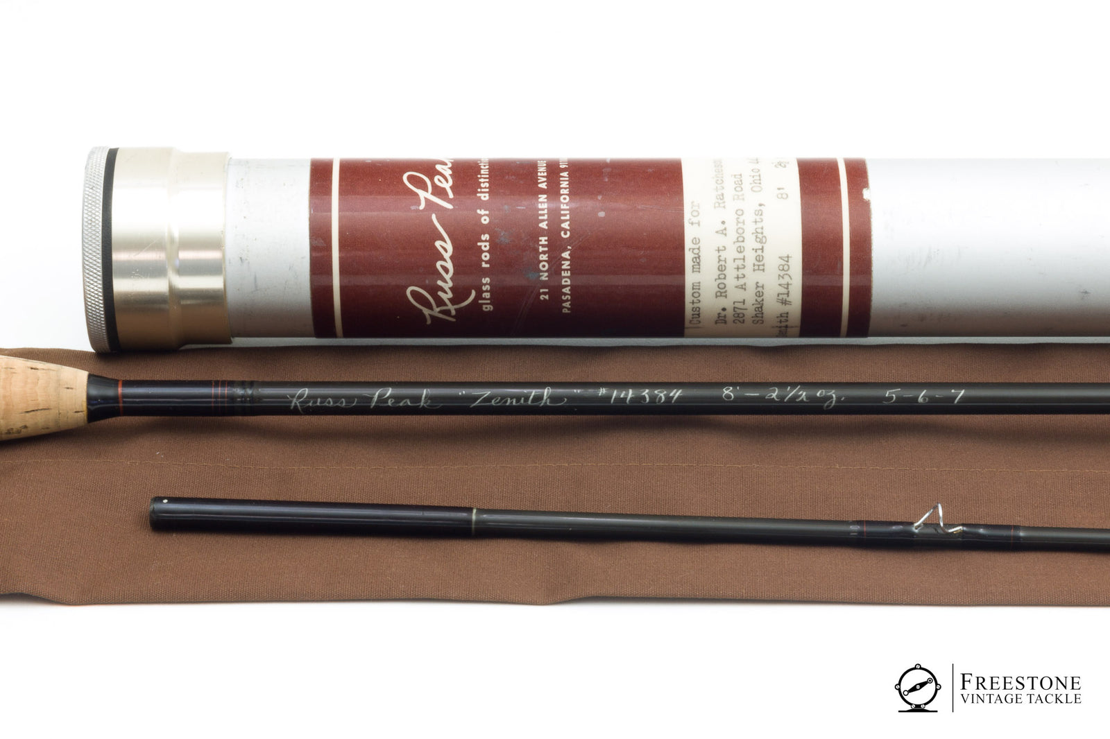 Peak, Russ - Zenith 8' 2-piece, 5-6-7wt Graphite Rod