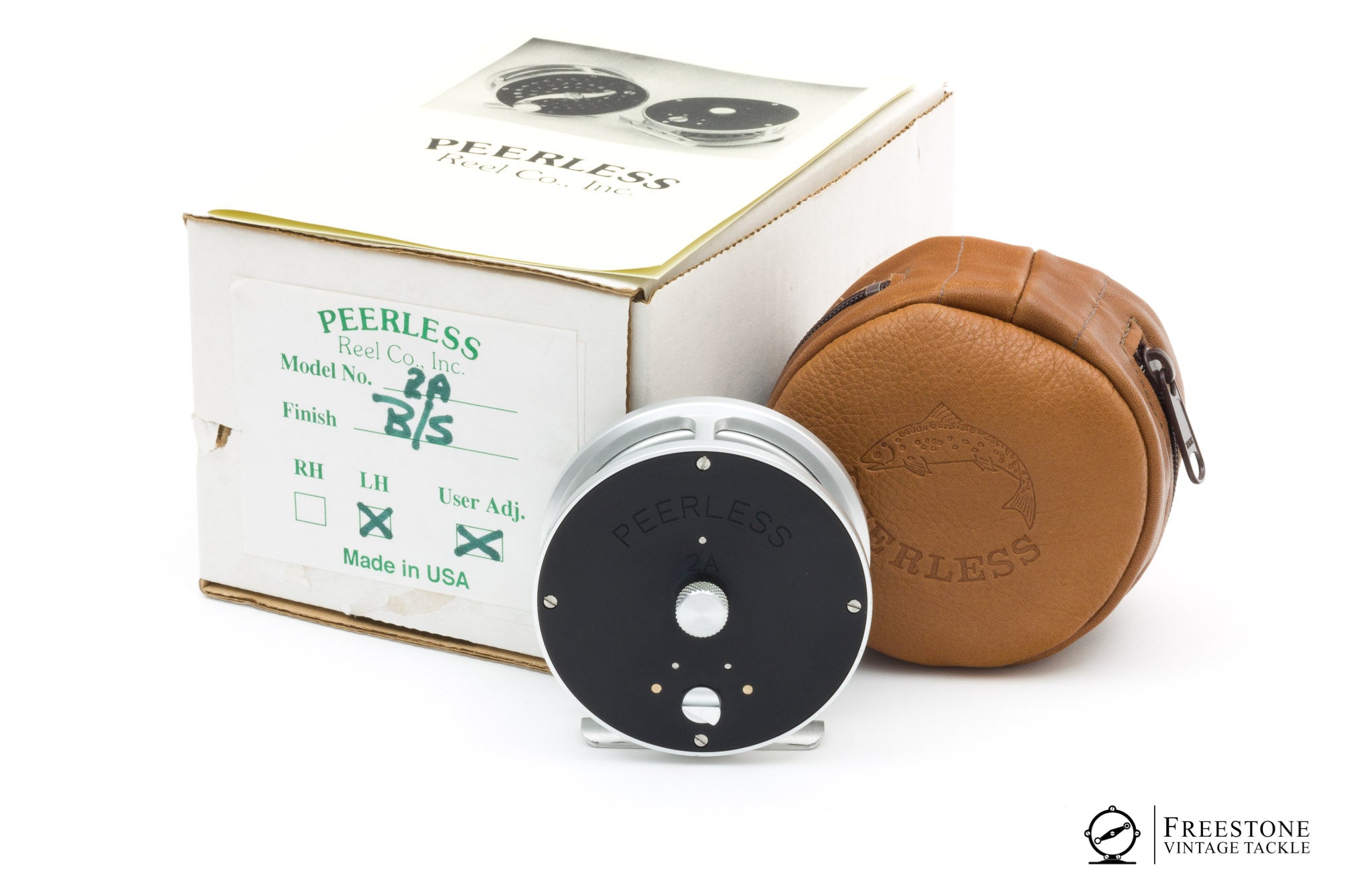 Peerless - No. 2A, 3 1/4" Fly Reel