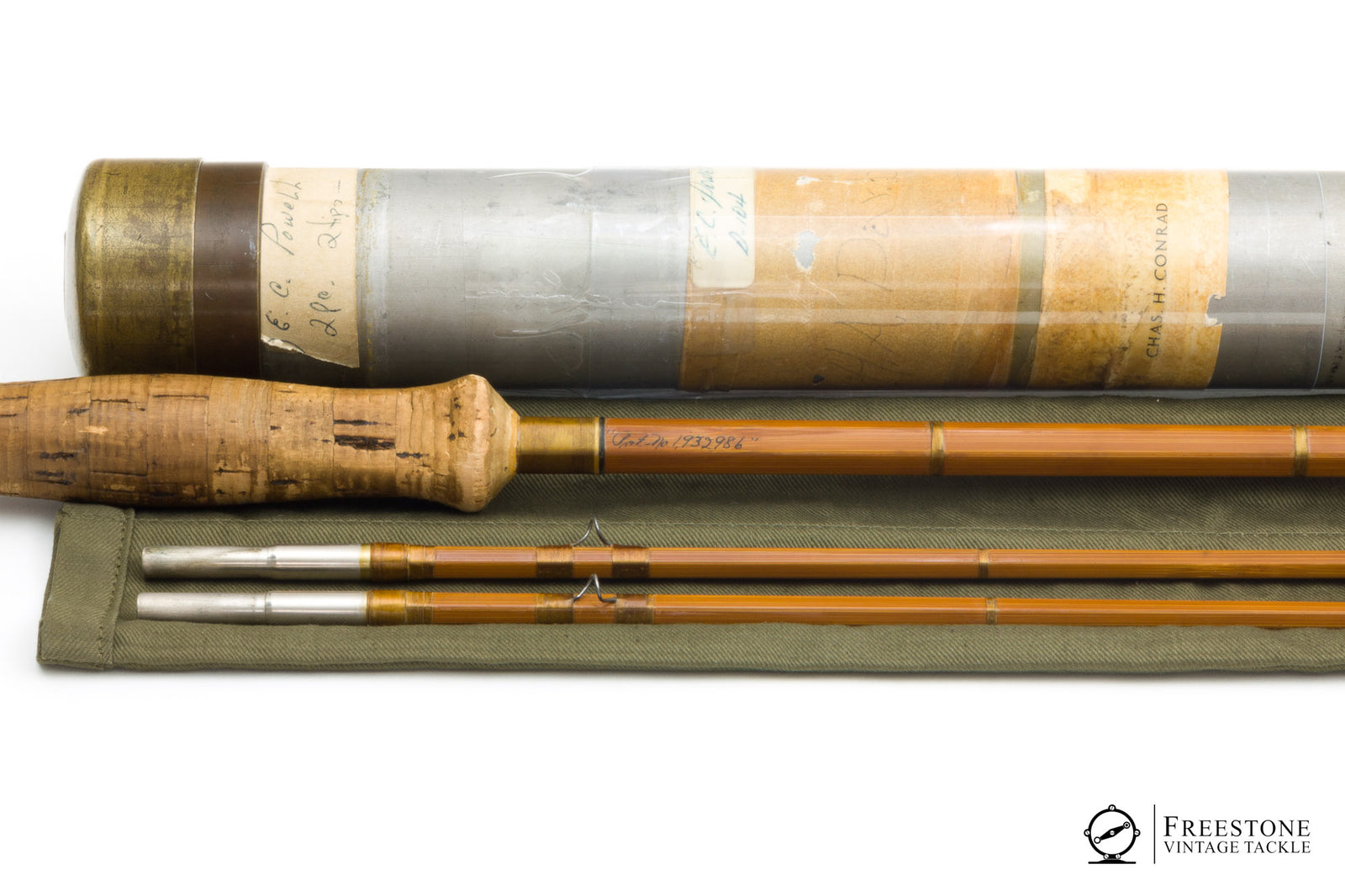 Powell, E.C. - 9'3" 2/2 Bamboo Rod - A-Taper