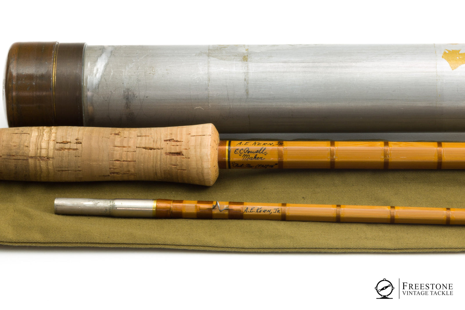 Powell, E.C. - 9'6" 2/1 Tournament Distance Bamboo Rod