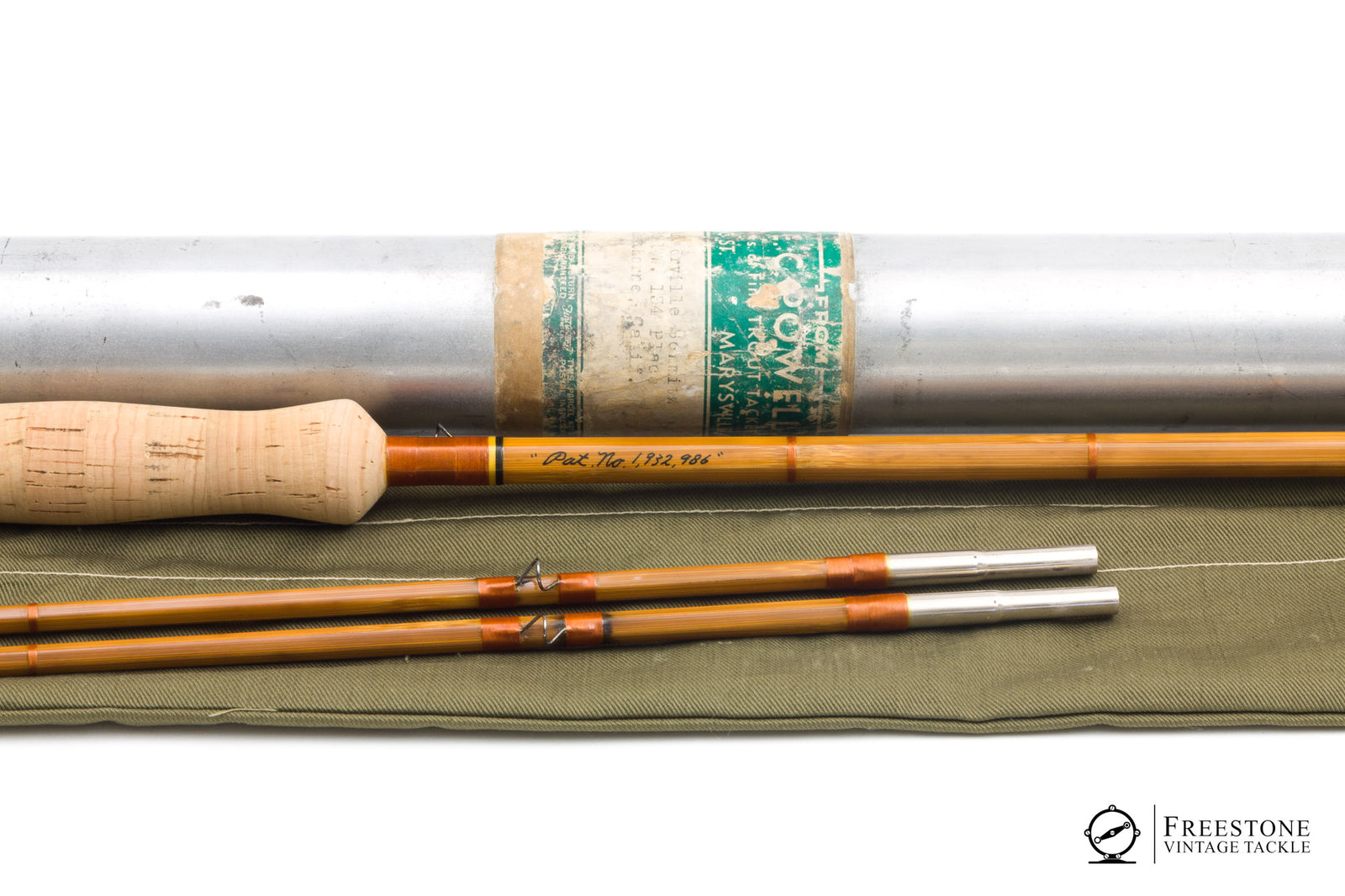 Powell, E.C. - 9'6" 2/2, 6/7wt Bamboo Rod - C taper